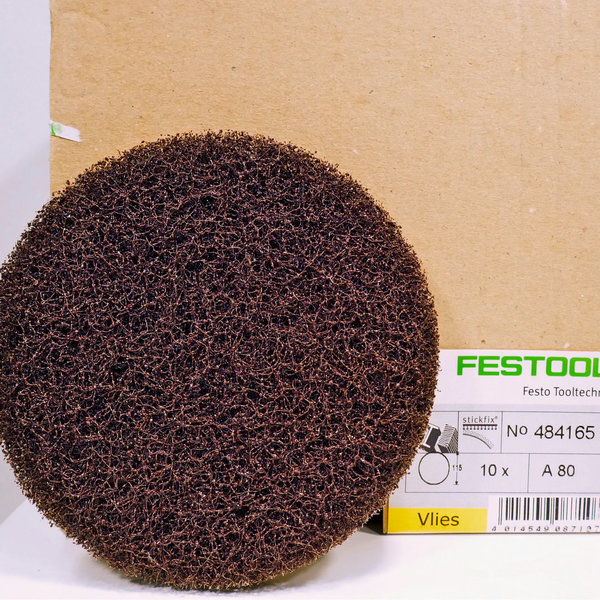 Festool Vlies Stickfix 115 mm, A80, 10 St, Art-Nr. 484165